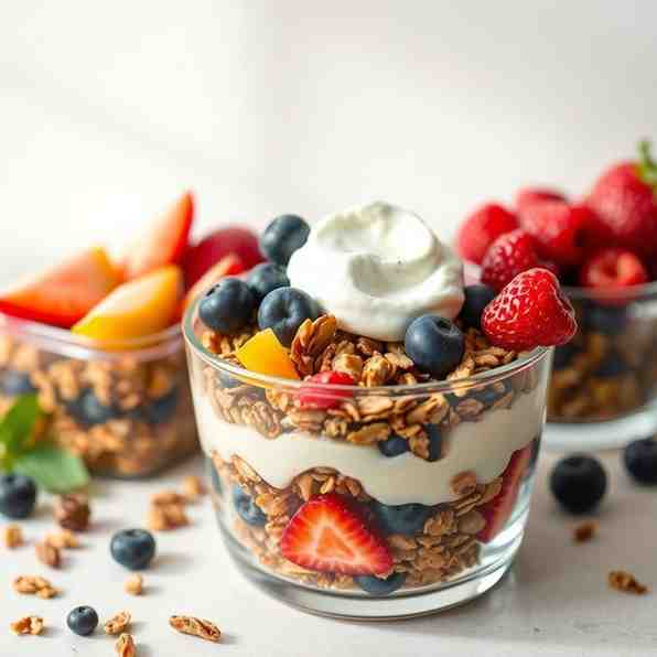 Meal Prep Parfait - Low-Sugar Greek Yogurt Recipe